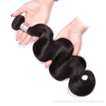 Popular Unprocessed 11A Original Mink Brazilian Human Hair Woven Body Wave Bundles
